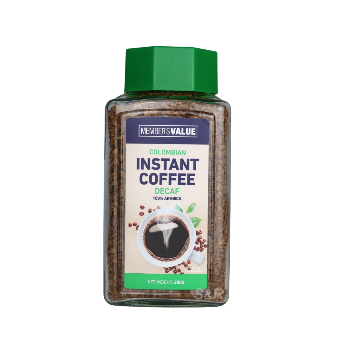 Member's Value Colombian Decaf Instant Coffee 200g